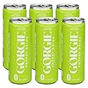 Gorgie Bev Energy Sparkling Citrus Burst - 12 fl oz Cans - for Focus and Refreshment - Alternative to Alani and Celsius - V8 Style Beverage - 6 Pack