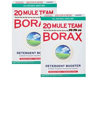 Twenty Mule Team Natural Laundry Booster & Multi-Purpose Cleaner, 65 Ounces (Pack of 2)