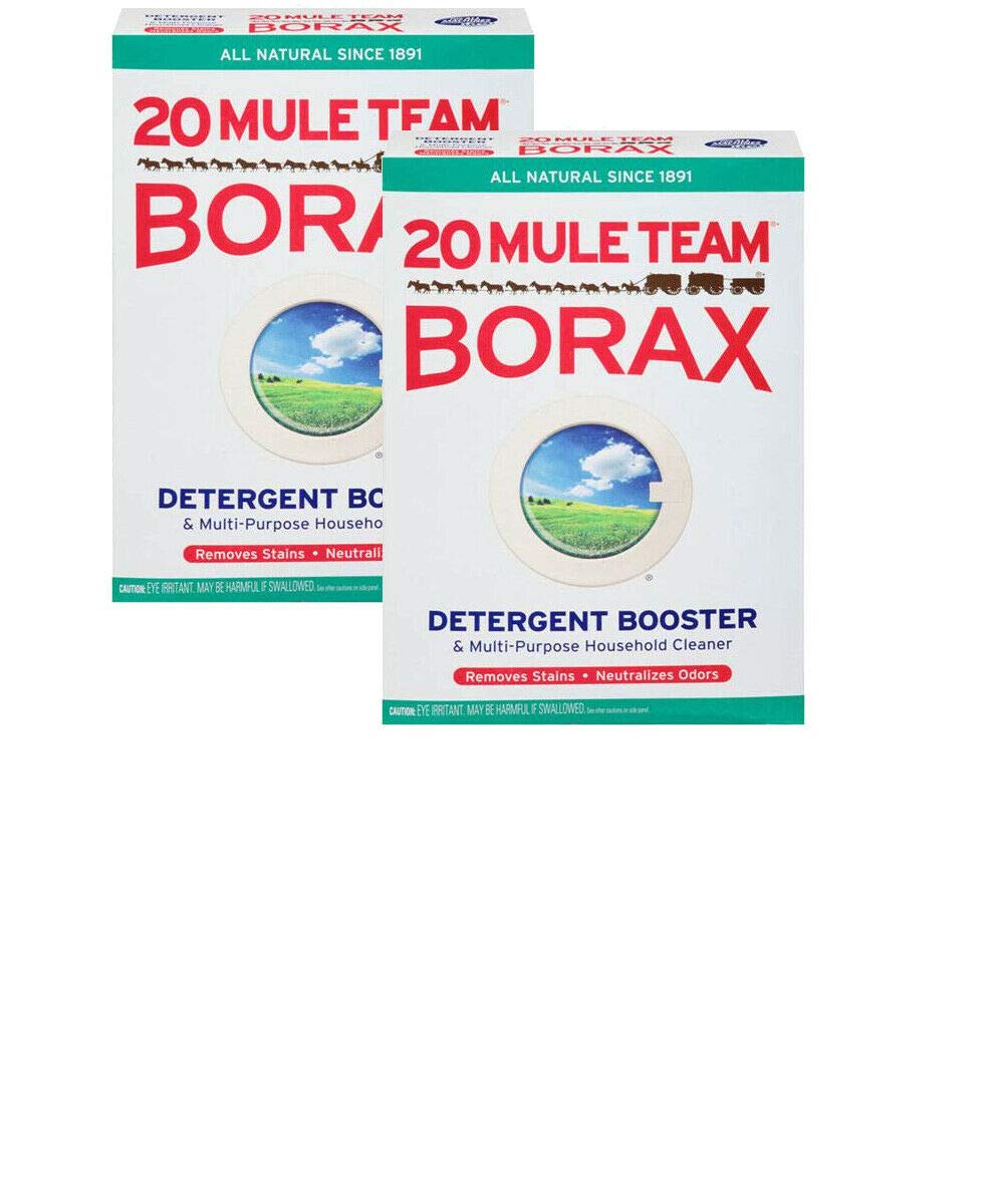 Twenty Mule Team Natural Laundry Booster & Multi-Purpose Cleaner, 65 Ounces (Pack of 2)