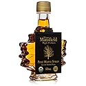 Mansfield Maple Organic Pure Vermont Maple Syrup Wedding Favors Set of 24 50ml Glass Leaf Bottles