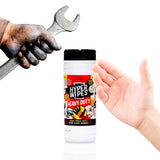 Hyper Wipes, 4 Pack Heavy Duty Hand & Tool Cleaning Wipes, 7"x12" Size Multi-Surface Cleaning Wipes, Degreasing, All Purpose Cleaner, Bathroom