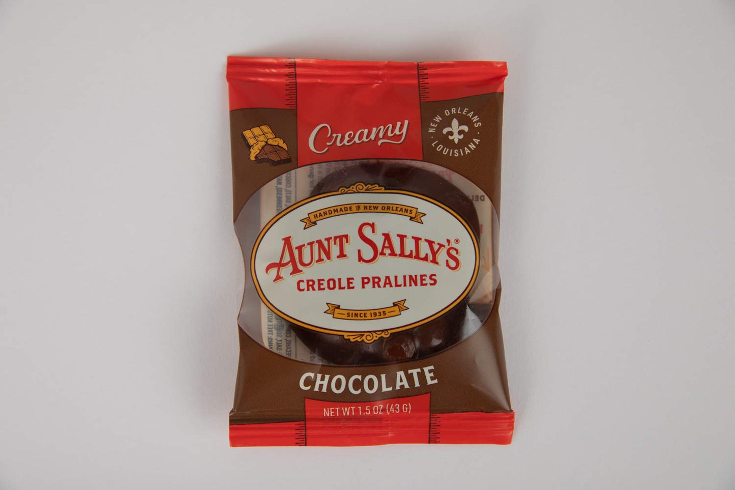 Aunt Sally's Creamy Triple Chocolate Pecan Pralines, Box of 12