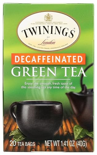 Twinings Decaffeinated Tea (Green Tea) - 1.41oz (3 packs)