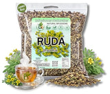 Ruda Seca Herbal Tea (4 oz) - 100% Natural Rue Dried Herbs (Ruta graveolens) - Traditional Botanical Infusion - Wildcrafted Loose Leaf