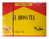 Egypt El Arosa Kenyan Black Dust Tea Bags Envelope Natural Daily Healthy Tea Cup (100 Tea Bags)