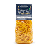 Carlino's Gluten-Free Penne Rigate Interne| Organic Corn and Rice Flour | Bronze Die Cut | Air Dried | Sugar-Free | Superior Texture, USDA Organic