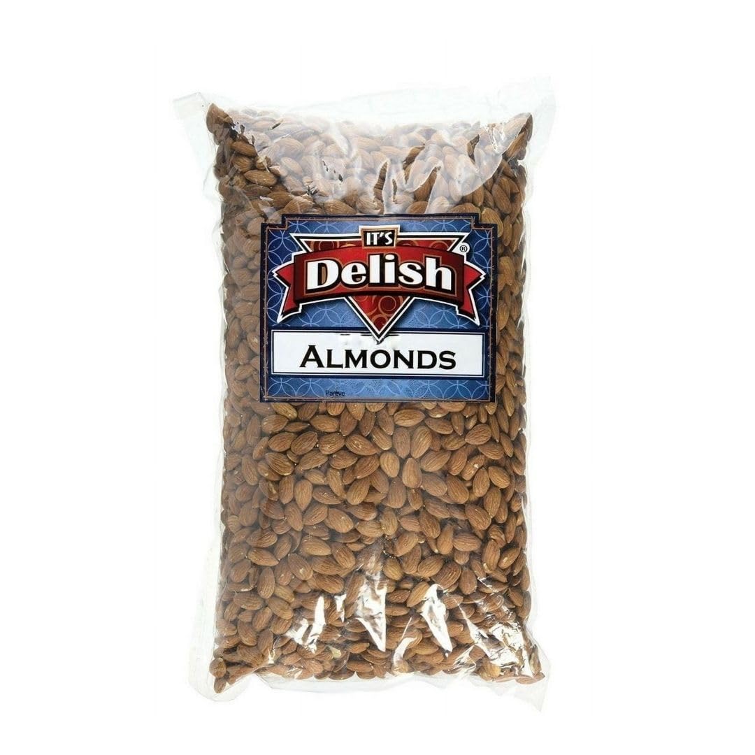 Gourmet Whole Almonds Roasted Unsalted by Its Delish Bulk (10 lbs)
