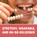 70 Candy Bracelets Individually Wrapped, Vintage Candy Jewelry for Kids, The Perfect Pastel Addition to your Candy Buffet, Princess-Themed Party or
