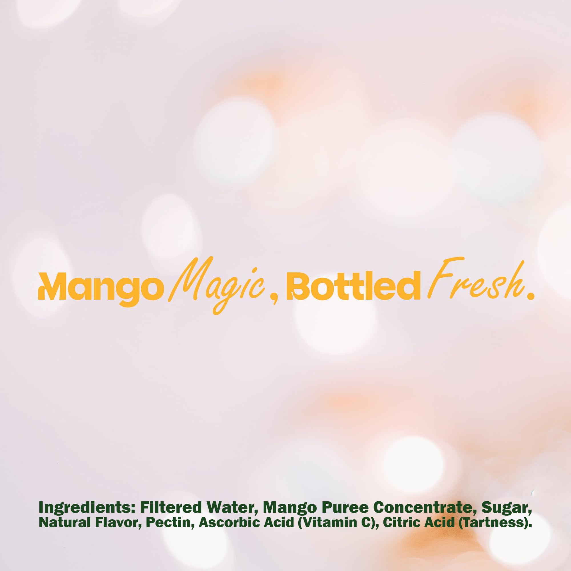 Sunberry Farms Mango Nectar, 64 fl oz Bottle | Exotic Tropical Juice Drink | Non-GMO, No High Fructose Corn Syrup | Refreshing Mango Beverage