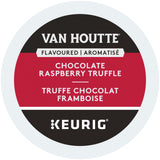 12 Pack Single Serve Van Houtte Chocolate Raspberry Truffle Light Roast Coffee K-Cup Pods
