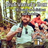 Nuts Snack Packs with Mixed Nuts and Trail Mix - Healthy Snacks Variety Pack for Adults, Office, School, Travel - 28 Count Bulk Pack Assembled by