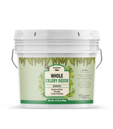 Unpretentious Whole Celery Seeds, 1 Gallon Bucket, Sauces & Dry Rubs, Brine Seasoning, Aromatic