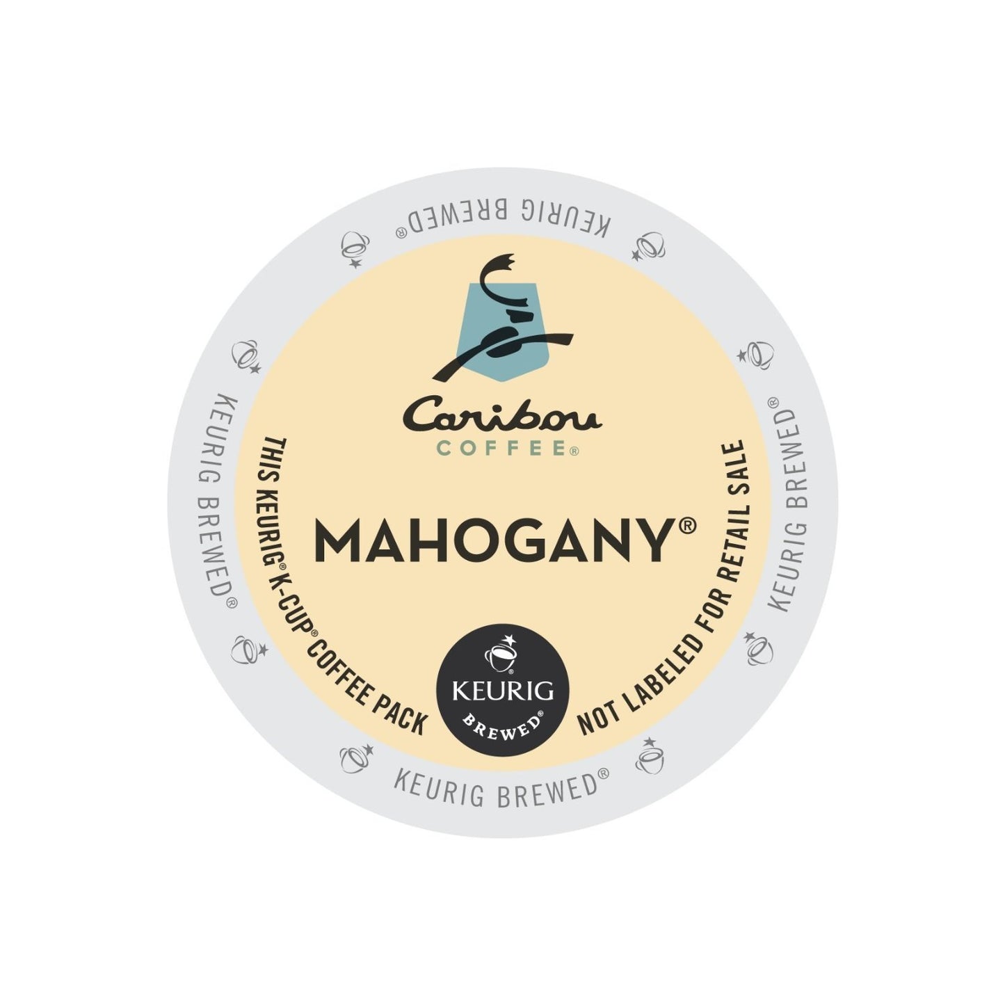 Keurig, Caribou Coffee, Mahogany, K-Cup packs, 48-Count