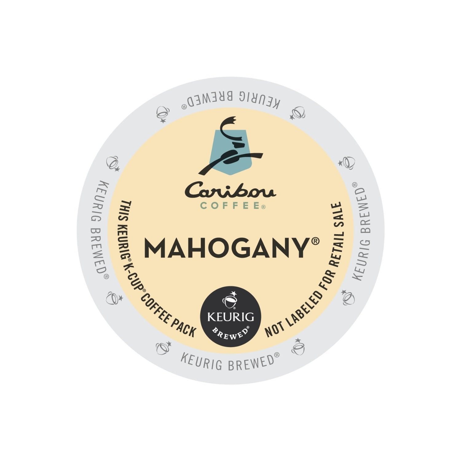 Keurig, Caribou Coffee, Mahogany, K-Cup packs, 48-Count