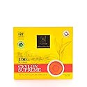 Ceylonzon Supreme Premium Ceylon Tea comes with 100 Ceylon tea bags 4 Wrapped in Pouch offering Bold, Crisp, Full-Bodied Flavor, Luxurious Aroma