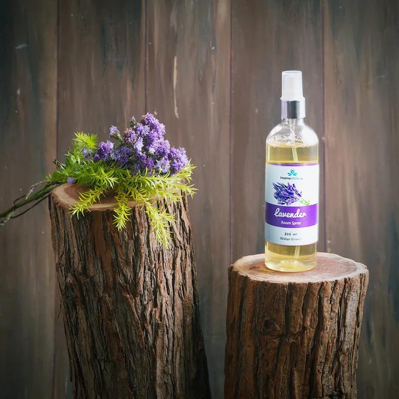 Lavender Room Spray - 200ml Bottle - Calming and Floral Lavender Aroma - Perfect for Freshening Any Room - Creates a Relaxing and Soothing Atmosphere