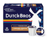 Dutch Bros. Single Serve Coffee Pods 10ct - 1 box (Caramel Mocha "Caramelizer")