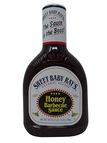Sweet Baby Rays Barbecue Sauce, Honey, 28 oz