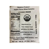 Mantova Organic Penne Rigate Pasta, 160 oz. (10 lbs.) (Pack of 1), Product of Italy, Traditional, Bronze-Die, Slow-Dried Pasta, Made with 100%
