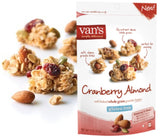 Van's Cranberry Almond Granola Cluster Cereal Gluten Free (Pack of 2)