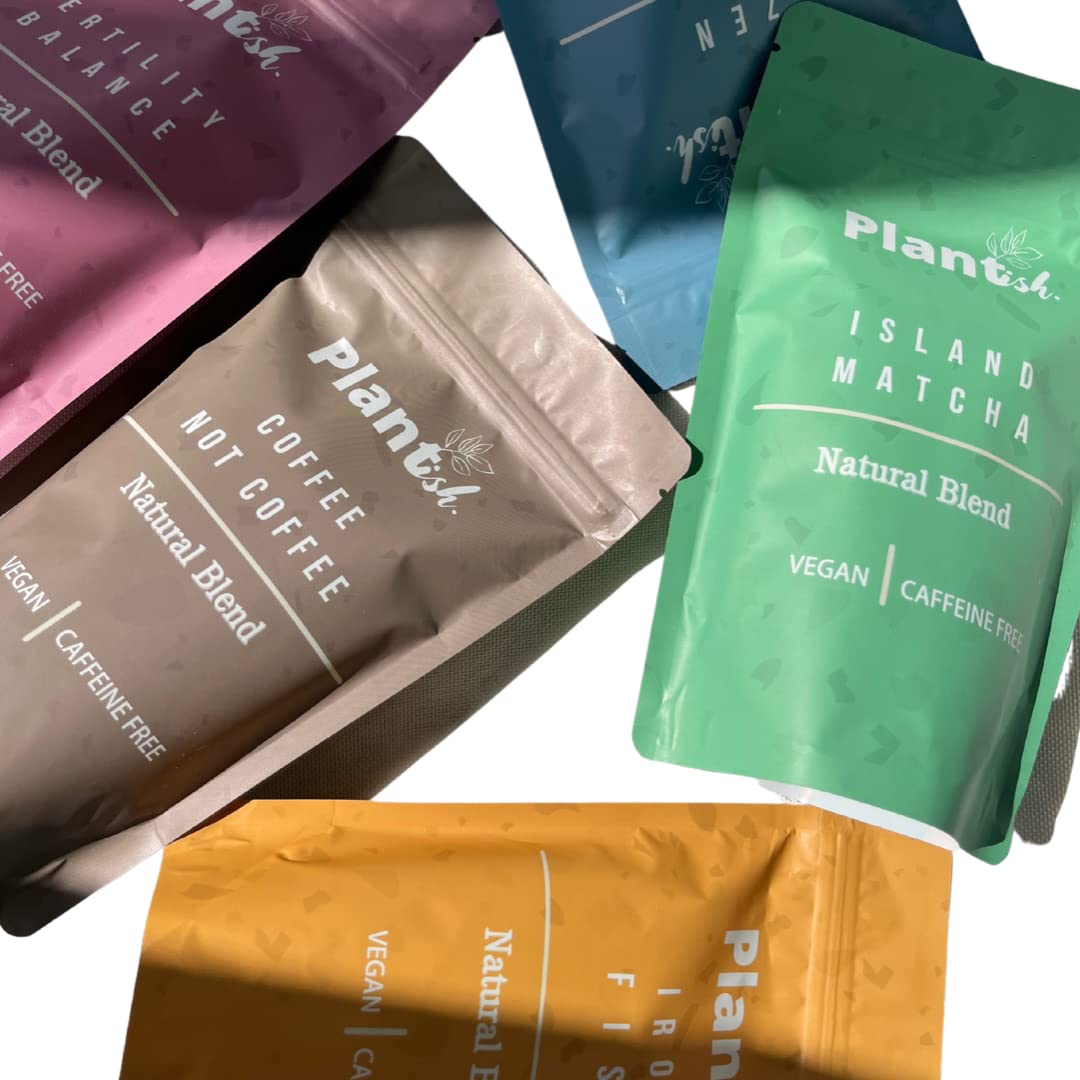 Plantish by Jm Plantish Fertility Tea: Organic Jamaican Dog Blood Bush Tea, Fertility Prenatal Vitamins, Fertility herb for Women