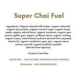Remedy Organics Protein | Super Chai Fuel | Plant Based Protein Shakes, Ready To Drink | USDA Organic, Gluten Free, Dairy Free, Soy Free