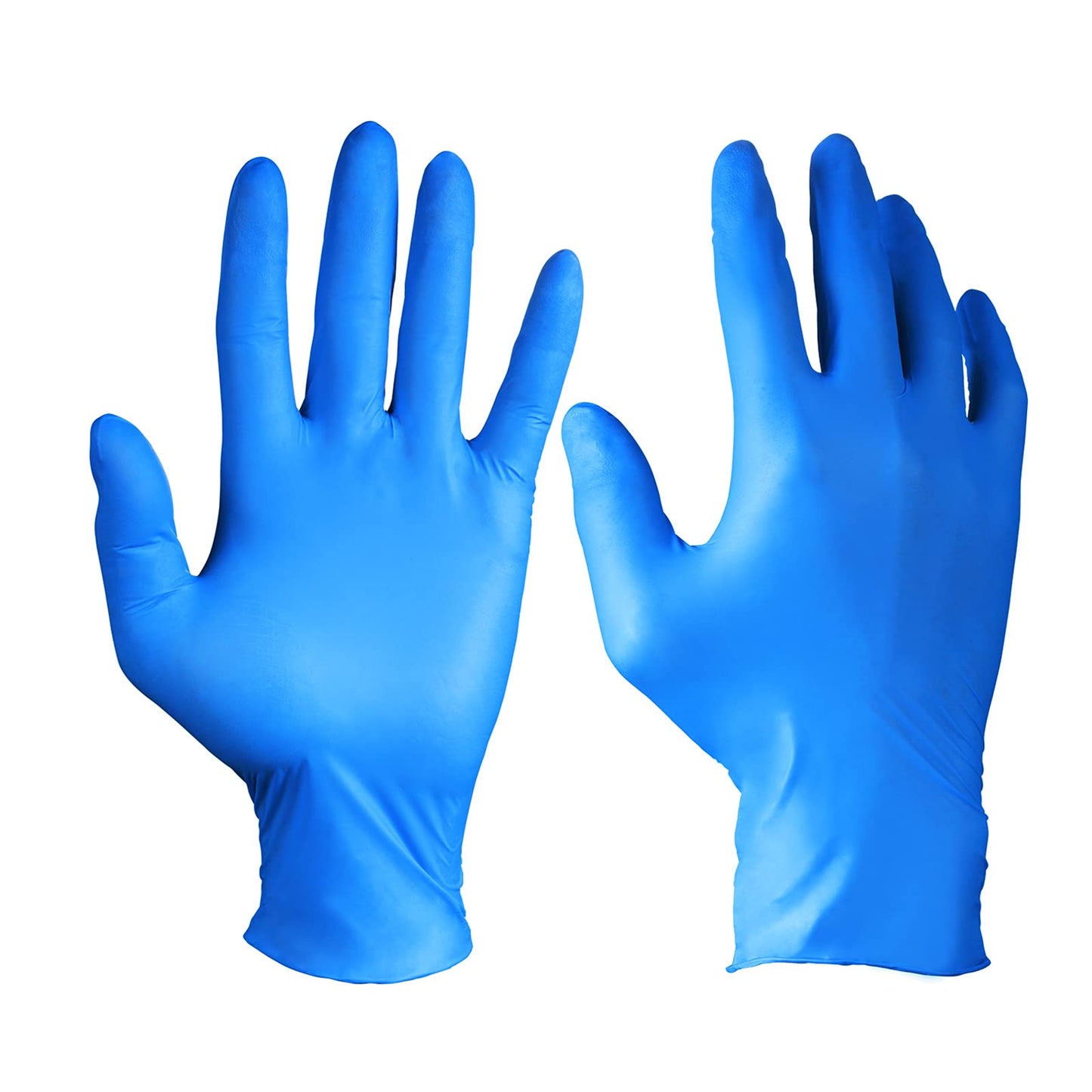 PEIPU Nitrile Disposable Gloves??Large,100 Pack Powder Free, Cleaning Service Gloves, Latex Free,4Mil,