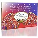 Gourmet Dubai Chocolate Advent Calendar by Oasis Treasures - 24-Day Countdown, 7 Assorted Gourmet Chocolate Flavors, Holiday Gift, 240g