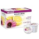 Bigelow Tea Benefits, Stay Well Lemon and Echinacea Herbal Tea Keurig K-Cup Pods, Box of 10, Caffeine Free