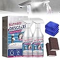 Fliwos Multipurpose Stubborn Stains Cleaner, 2026 Upgraded Bathroom Descaler Foam Cleaner, Powerful Stain Remover Spray for Shower, Taps, Bathtub