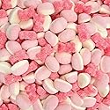 Pink Candy Mix | 2 Pound Bag | Sour Tutti-Frutti Gummi Bears & Strawberry Puffy Gummies | Chewy Candy | Pink Gummies for Baby Showers, Gender Reveal