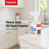 PureNest Heavy Duty Oil Stain Multi-Purpose Cleaner - All-Purpose Kitchen & Bathroom Degreaser, Removes Grease, Grime, and Stains from Tiles