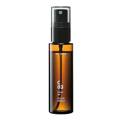 Clean Forest, Clean Air Mist, Made in Japan, with Eucalyptus Globulus, Pine, Hinoki, 50ml
