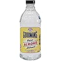 Goodman's Pure Almond Extract - Gluten-Free, Non-GMO, Kosher, Low Carb & Low Calorie - Ideal for Baking, Cooking, and Beverages - No Artificial