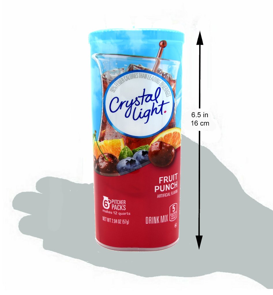 Crystal Light Fruit Punch Drink Mix, 12-Quart Canister (Pack Of 9)