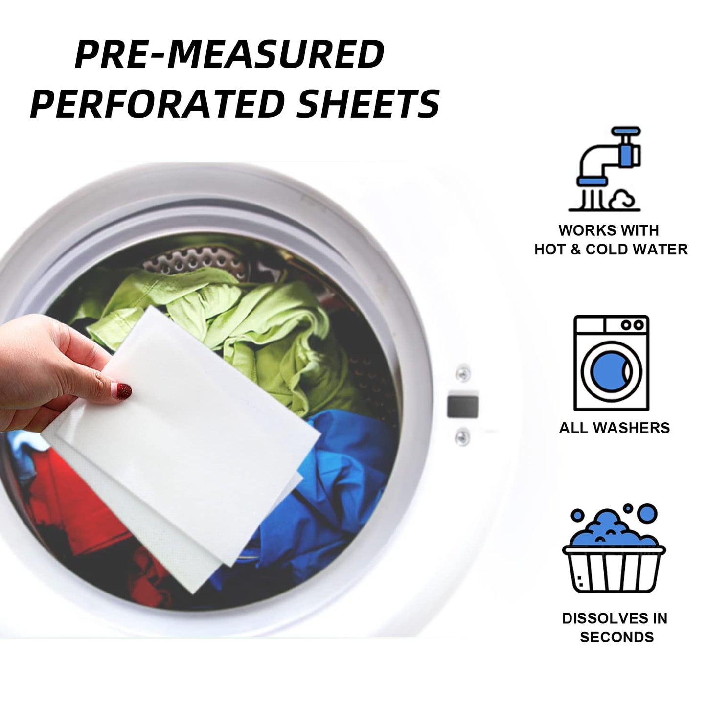 Laundry Detergent Sheets 3 Pack Up to 180 Loads, Fresh Linen - Great For Travel, Apartments, Dorms, No Plastic, Sustainable, Biodegradable-New