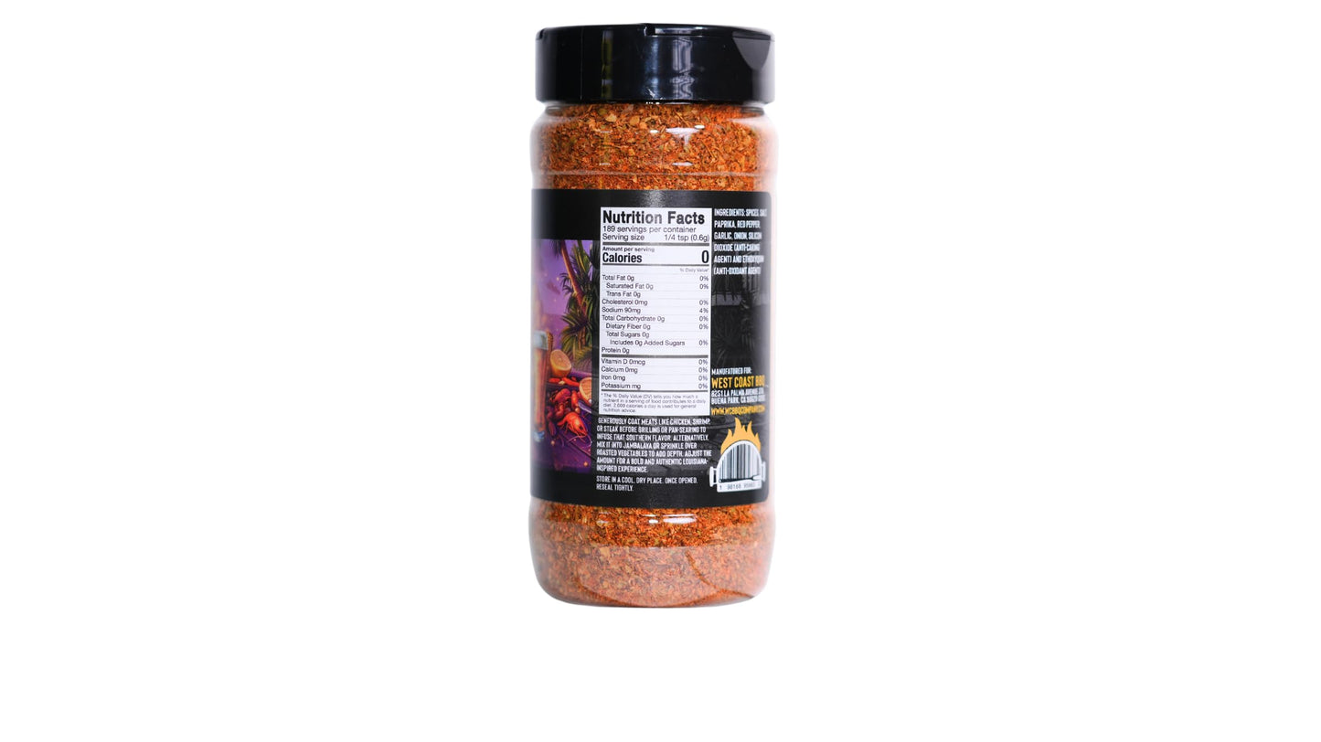 West Coast BBQ Co. Cajun Blend Seasoning, 8 oz
