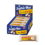 Atkinson's Sophie Mae Peanut Coconut Brittle Bar Salty Sweet 2.25oz 24ct Pack