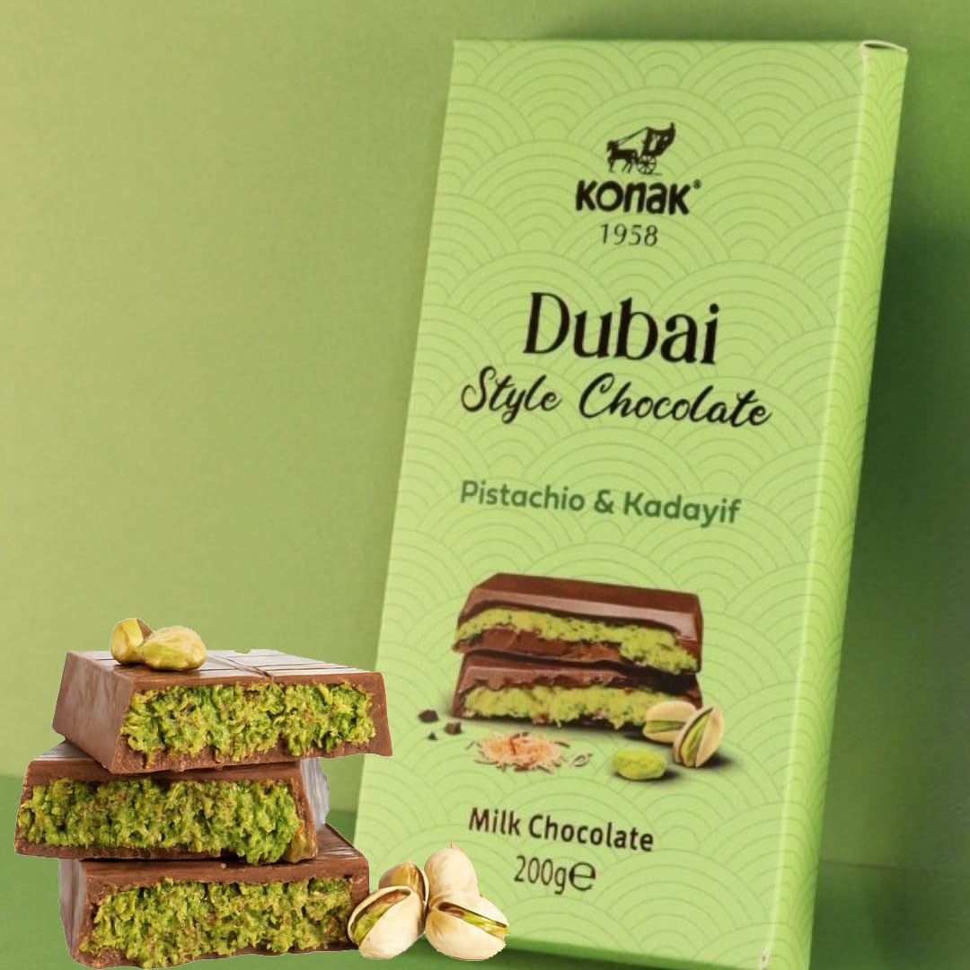 Angel Hair & Dubai Chocolate Gift Set - Premium 12-Bar of 170g and 200g Gourmet Collection | Pistachio Kataifi, Cotton Candy & Raspberry Cream Luxury