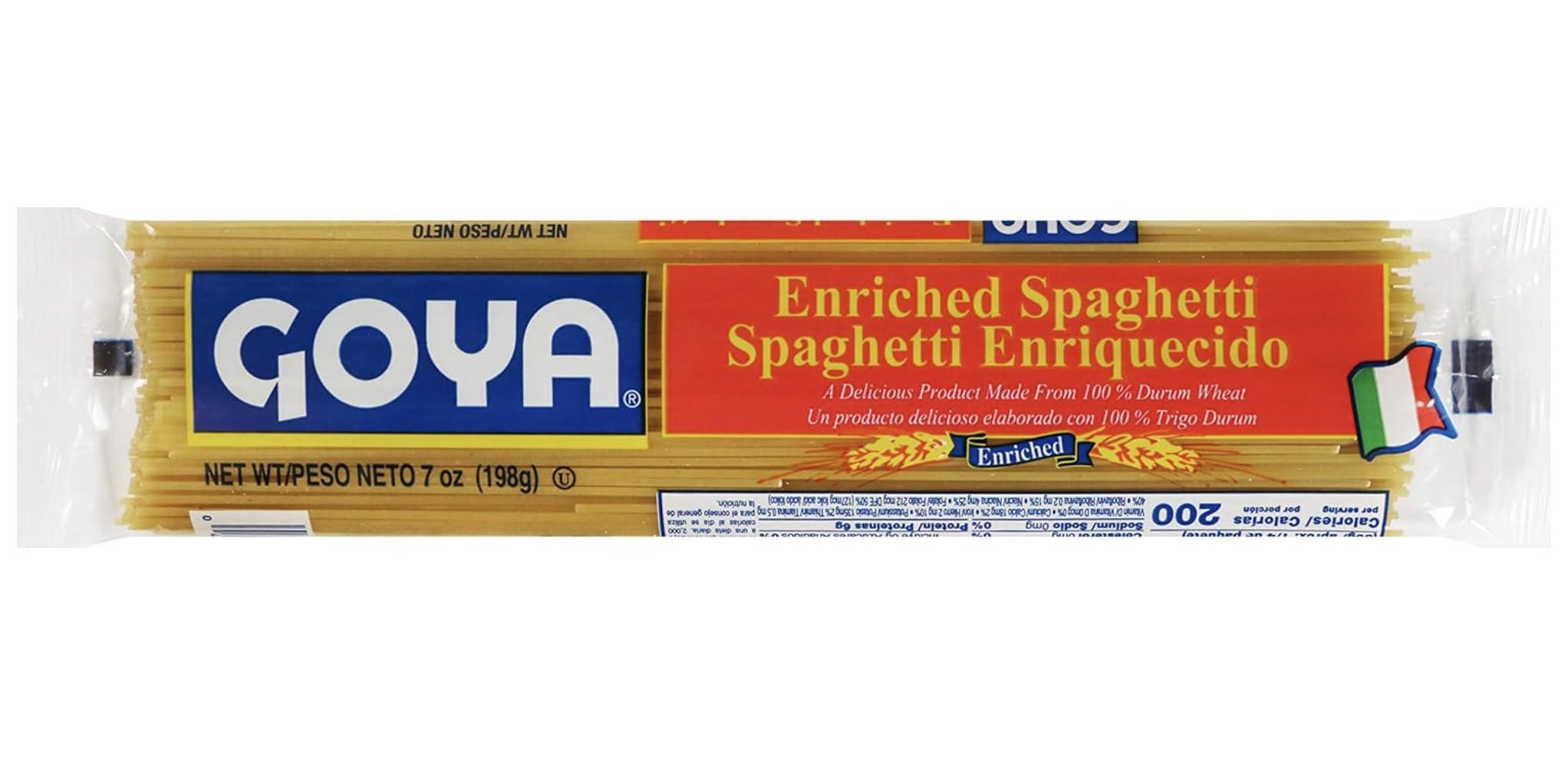 Goya Spaghetti, 7 oz, 2-Pack
