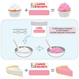 Angel Specialty Products Flavor Delights Flavored Powder Bakery Mix Strawberry