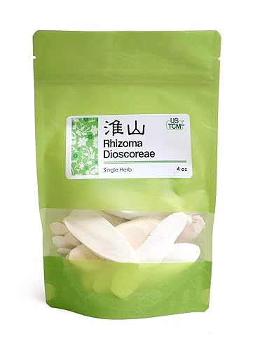 NEW PACKAGING Rhizoma Dioscoreae Chinese Yam Shan Yao Dried Slice ?? 4 Oz.