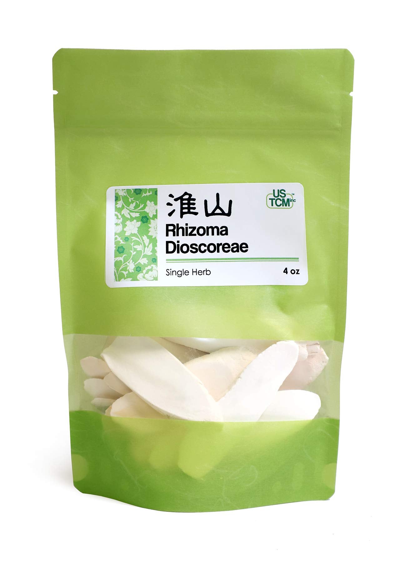 NEW PACKAGING Rhizoma Dioscoreae Chinese Yam Shan Yao Dried Slice ?? 4 Oz.