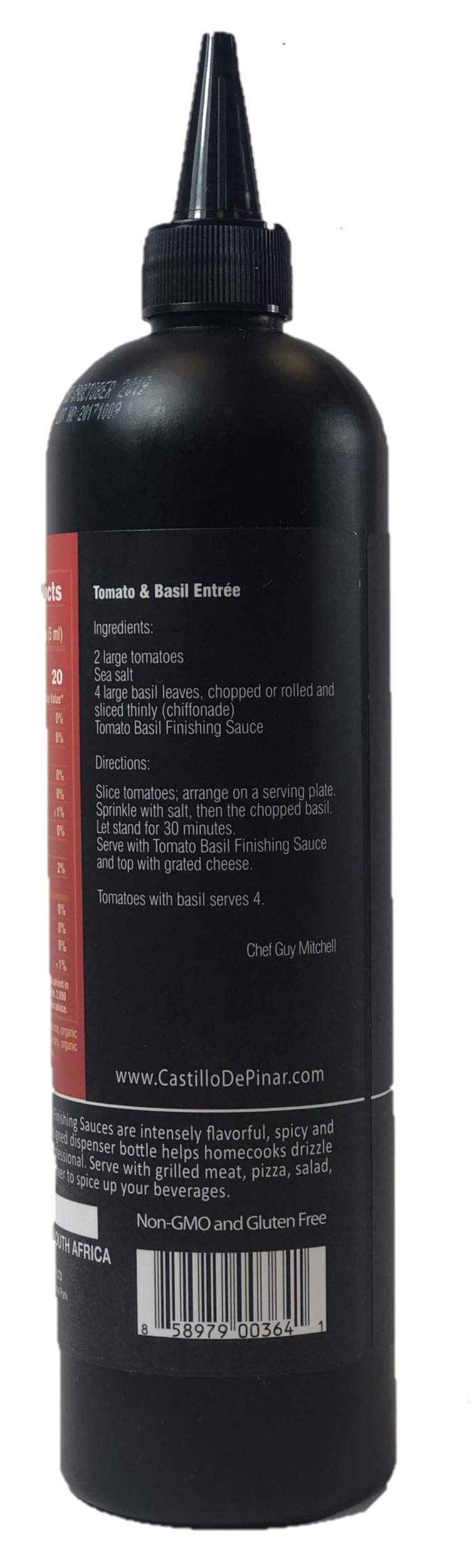 Castillo de Pinar Tomato & Basil Spicy Peri-Peri, 500ml USDA Certified Organic, Non GMO