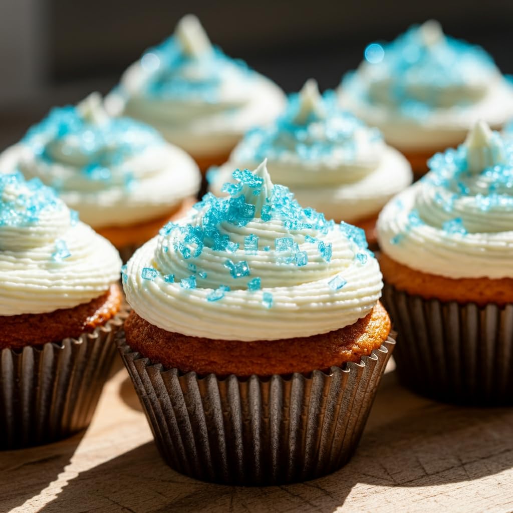 Bakerpan Sugar Sprinkles for Baking - 7 Ounce Royal Blue Decorating Sugar Crystals for Cookies, Cake Pops, Ice Cream (Made in USA)