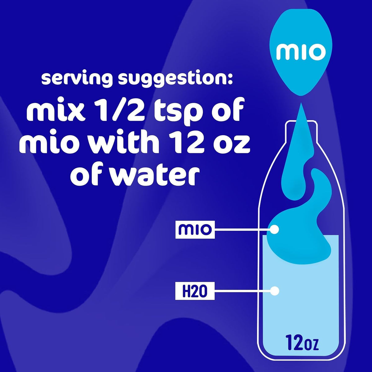MIO Orange Tangerine, 1.62-Ounce (Pack of 4)