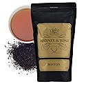 Harney & Sons Boston Blend Loose Leaf Black Tea - Cranberry Vanilla Almond Flavored Tea, Caffeinated, 16 oz Bag