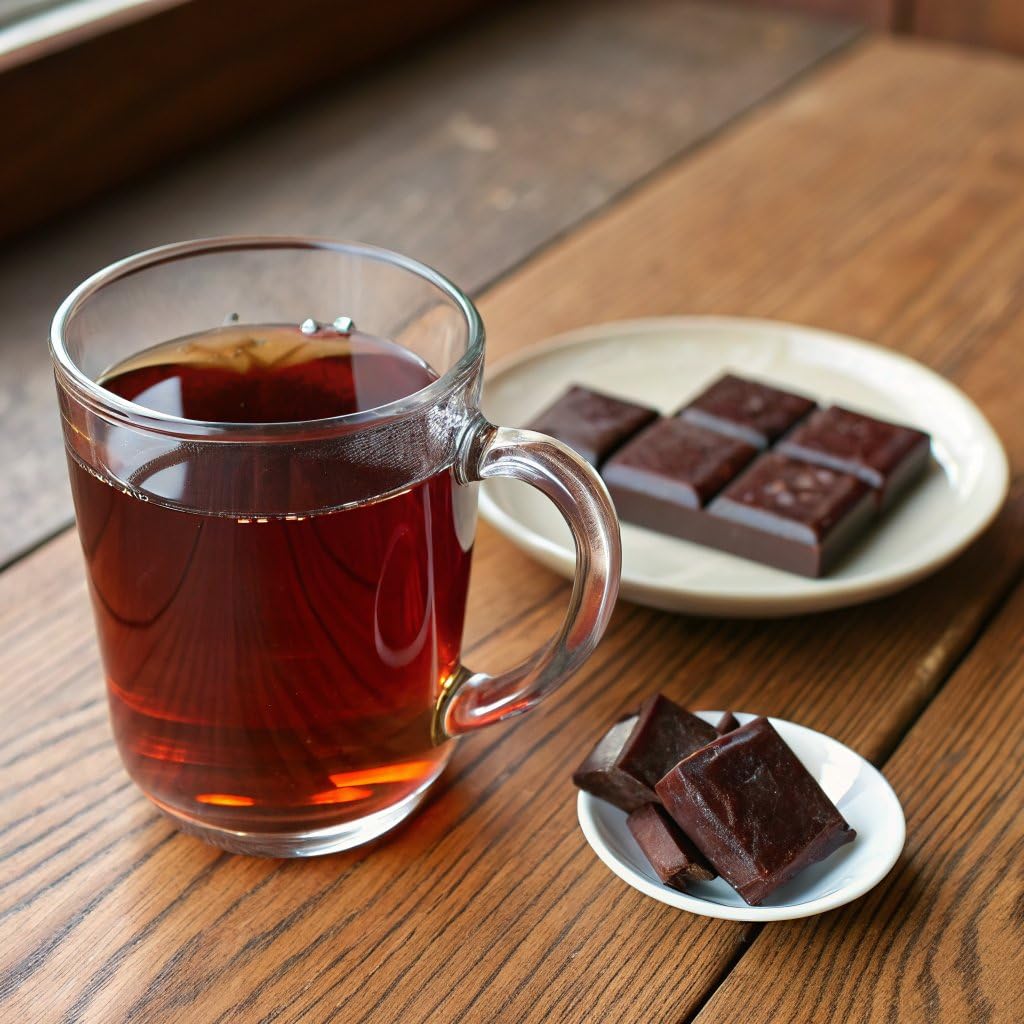 Numi Organic Chocolate Pu-erh Tea, 16 Dark Tea Bags, Aged Yunnan Pu-erh Tea with Cocoa