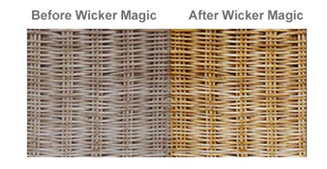 Screen Magic Wicker Magic Cleaner - Streak Free, Non-Toxic Wicker Cleaner - 1 Gallon