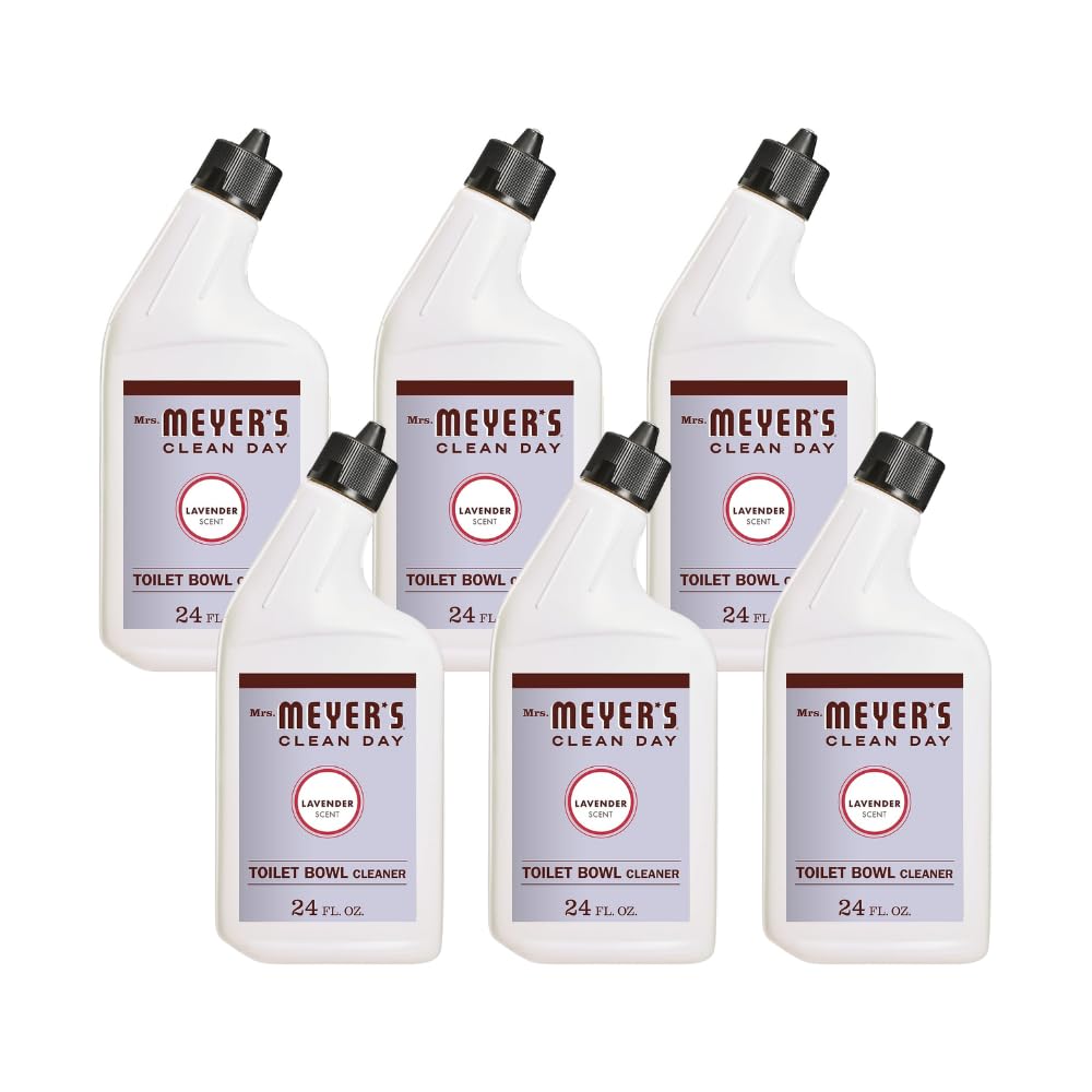 Mrs. MEYER'S Clean Day Toilet Bowl Cleaner Lavender, 24 OZ (Pack of 6)